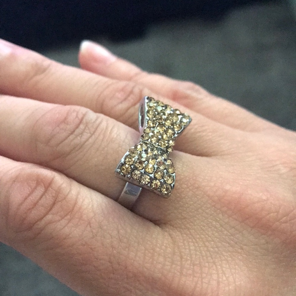 Express Bow Tie Bling Ring